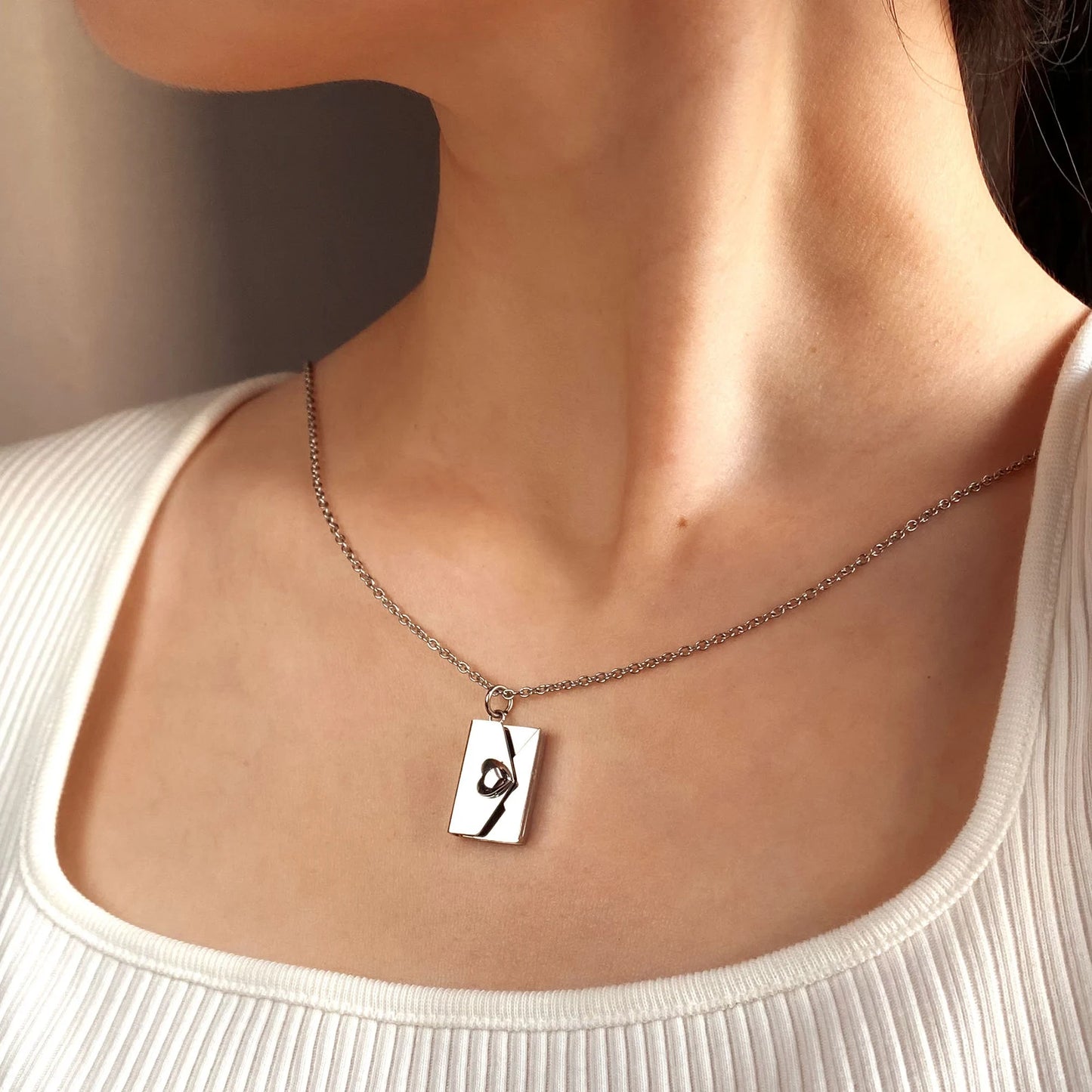 personalized Love Letter Necklace